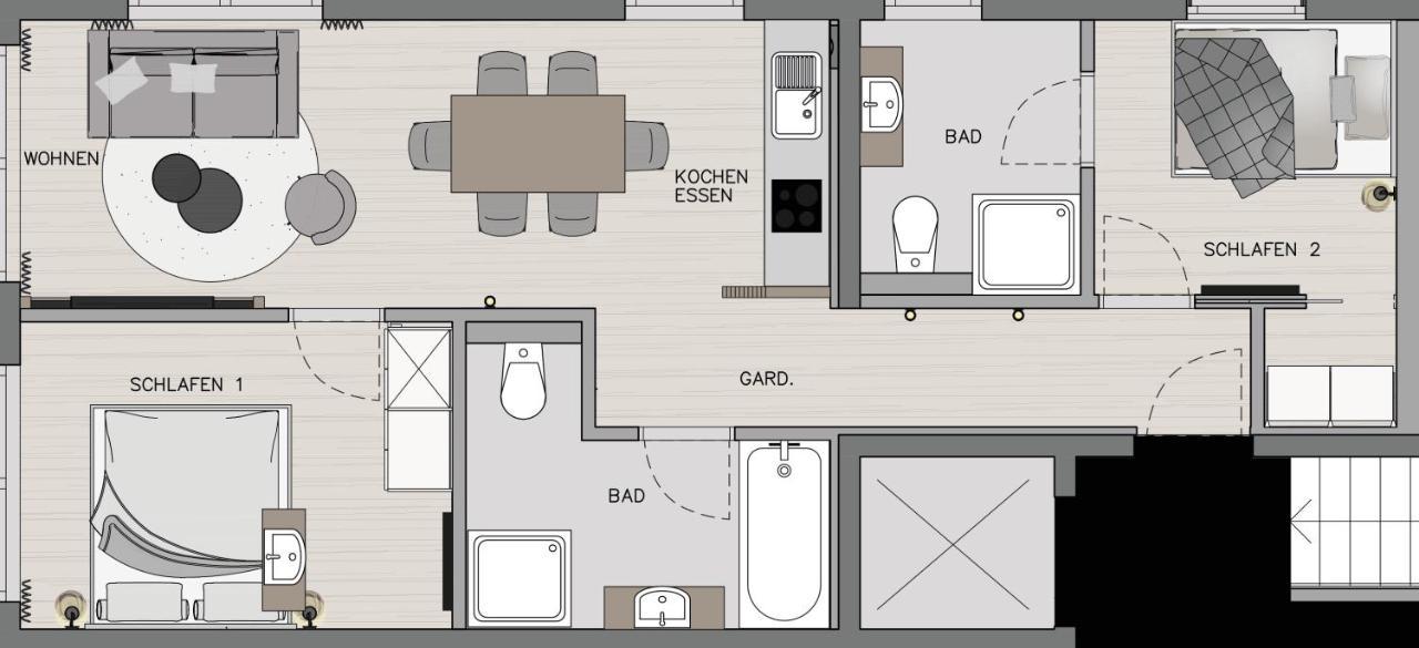 Apartment Streif Lxl Kirchdorf in Tirol Zewnętrze zdjęcie